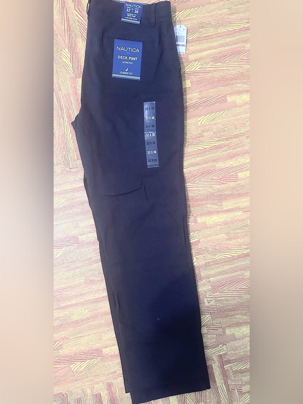 Classic Fit Black Pants 32x30